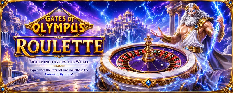 Gates of Olympus Roulette live casino variant